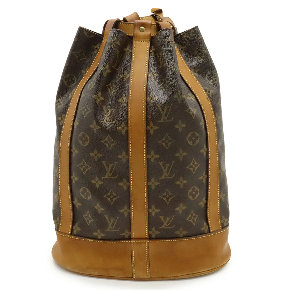 LOUIS VUITTON Monogram Randonee Shoulder Bag Hobo